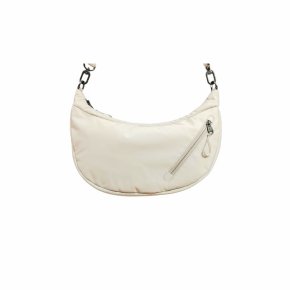 Aunts & Uncles Yoshii Halfmoon Bag linen